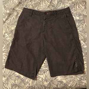 O'Neill Black Patterned Hybrid Shorts